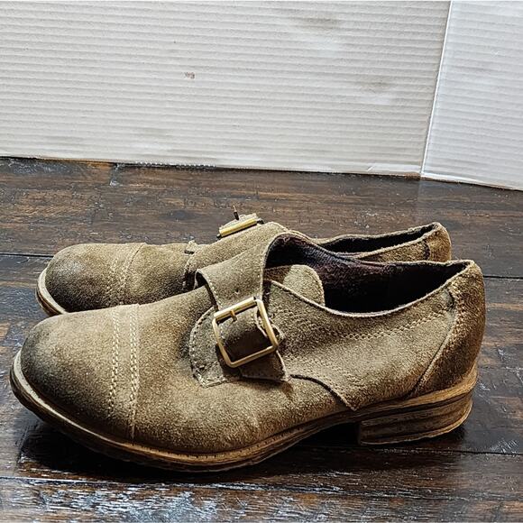 Very Volatile‎ suede leather Oxford flats Women's size 8 - Picture 4 of 9